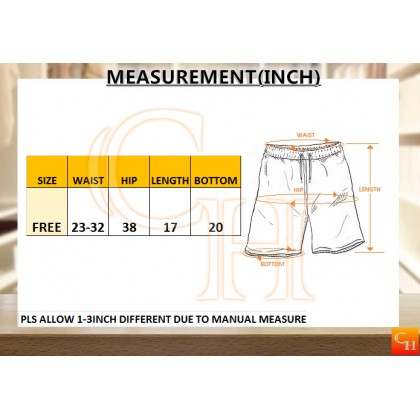 (HARGA BORONG) MEN COTTON SHORT PANTS CASUAL (SELUAR PENDEK COTTON DEWASA LELAKI) MPS239